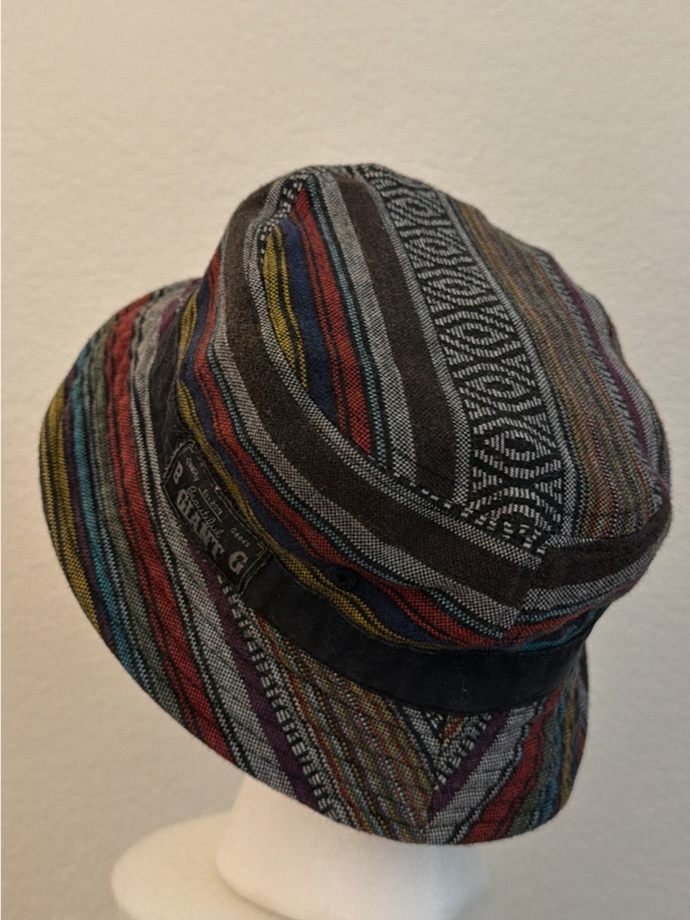 Beautiful Giant- Multicolor Striped Men's Bucket Hat